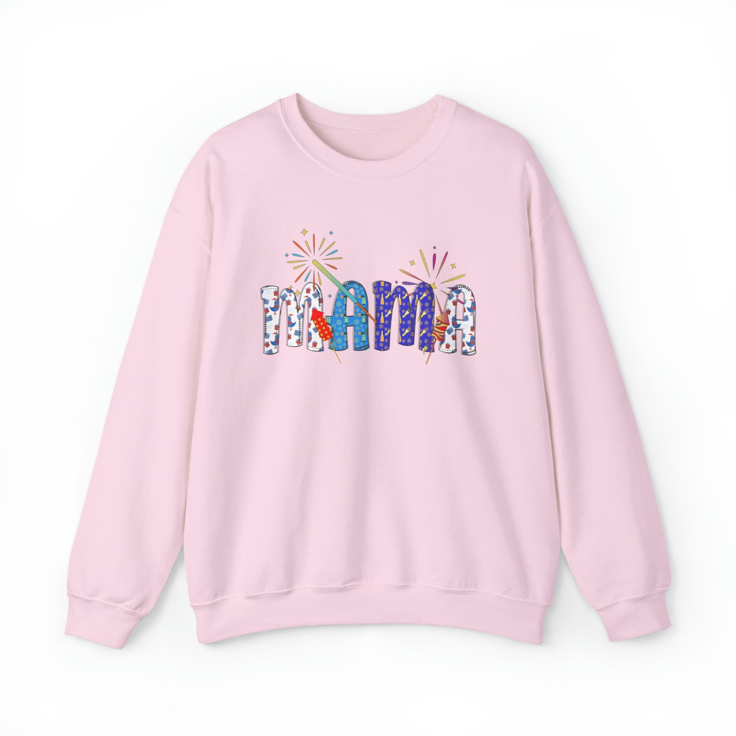 Mama Fireworks New Year Sweatshirt