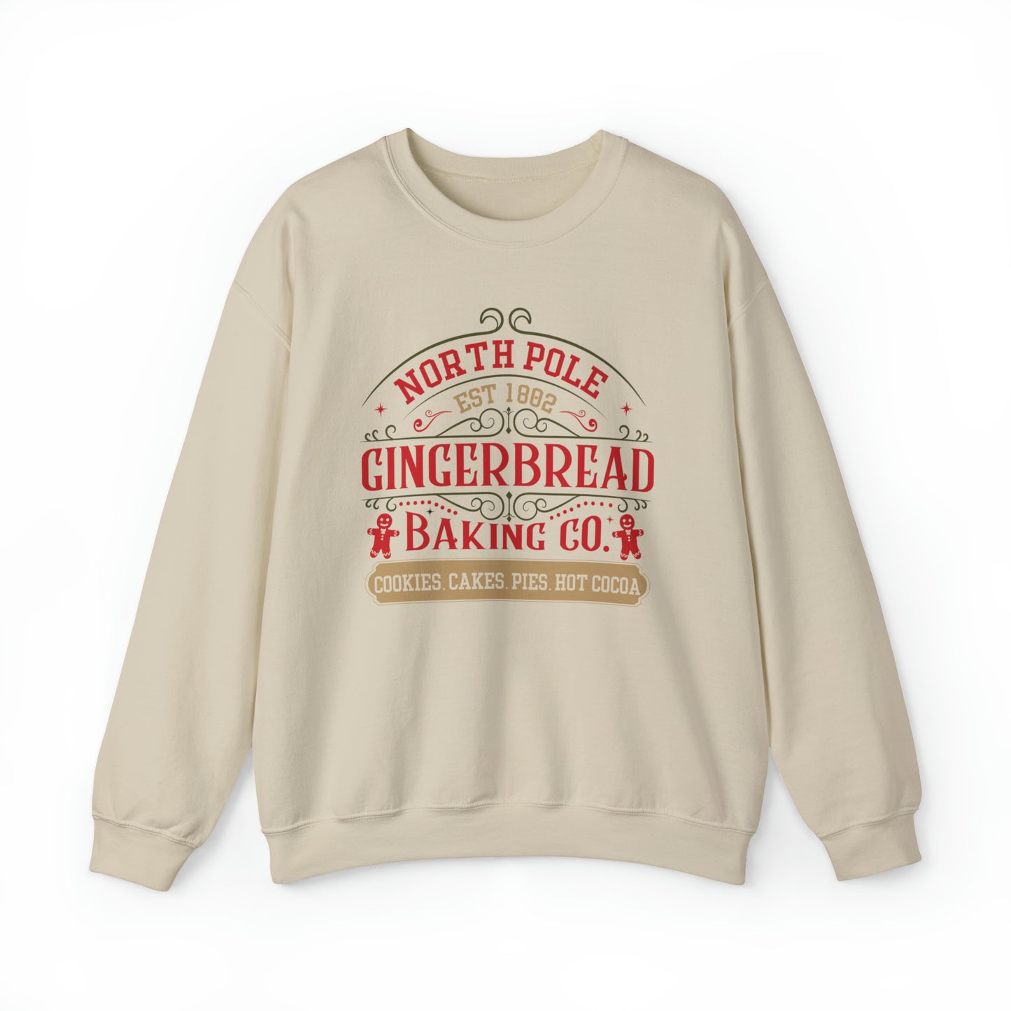 North Pole Gingerbread Baking Co. Sweatshirt