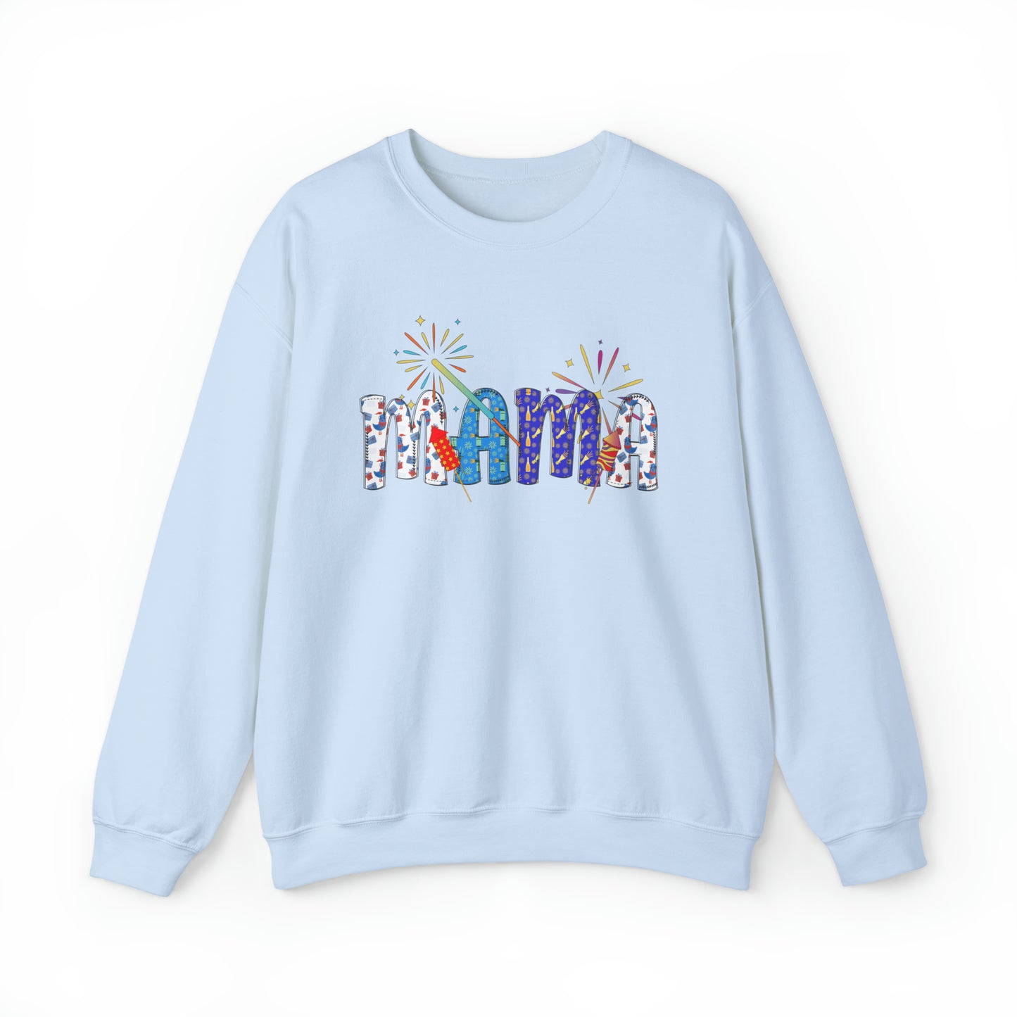 Mama Fireworks New Year Sweatshirt