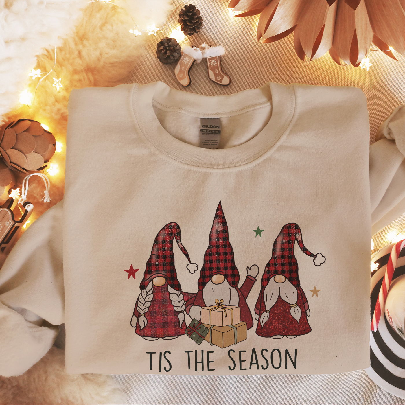 Gnome Christmas Cozy Sweatshirt